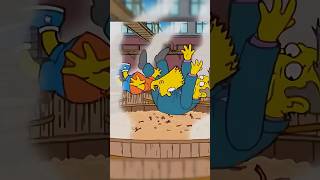 Duel of the shrimp and peanuts😂 thesimpsons shorts [upl. by Basia777]