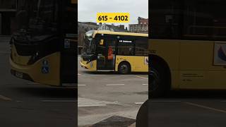 BRAND NEW 615 route leaving to Middlebrook on an Enviro200MMC and a 575 arriving on an E200MMC [upl. by Enitram]