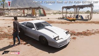 PONTIAC FIREBIRD TRANS AM GTA FORZA EDITION 1987  Forza Horizon 5  Gameplay [upl. by Blayne854]