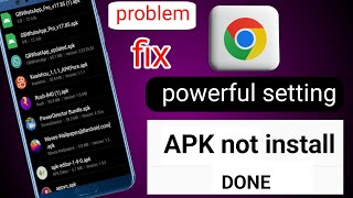 Apk not install problem  how to fix app not installed problem in android  fix app not install [upl. by Smallman105]