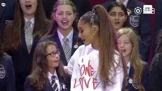 One Love Manchester  Ariana Grande performs with the Parrs Wood High School Choir My Everything [upl. by Shermie]