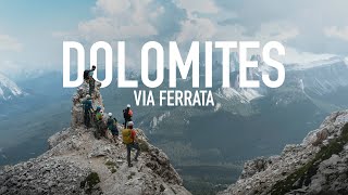 The Best Via Ferratas of the Dolomites [upl. by Naujek]