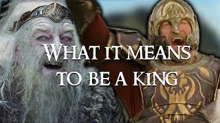 I Go to My Fathers  The Heroic Masculinity of King Theoden [upl. by Nuajed]