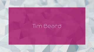 Tim Beard  appearance [upl. by Korenblat]