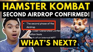 SECOND AIRDROP CONFIRMED IN HAMSTER KOMBAT NEW ROADMAP EXPLAINED I SEASON 2 UPDATE IS COMING [upl. by Linzer452]