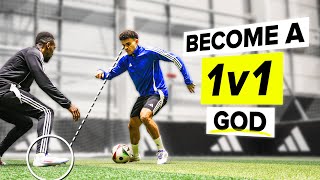 Improve your 1v1 dribbling with Luis Diaz as your teacher [upl. by Ahsienyt736]