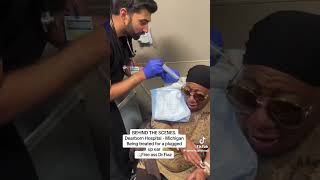 Comedian Luenell had to go to the ER to get earwax removed funny shorts earwax [upl. by Eisej]