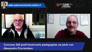 Concorso Funzionario della professionalità pedagogica Ministero Giustizia Funzionario pedagogico [upl. by Anaiek]