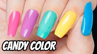 COMO FAZER ESMALTE CANDY COLOR EM CASA  AnaTodoDia 27 [upl. by Africah]