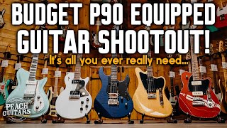 Budget P90 Equipped Guitars Is it the best pickup ever [upl. by Dnalevelc]