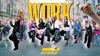 KPOP IN PUBLIC  ONE TAKE  ATEEZ 에이티즈  WORK  Dance Cover by MYVIBE [upl. by Moseley]