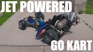 Jet Powered Go Kart  DIY Turboshaft Engine [upl. by Dwinnell734]