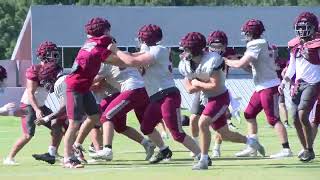 HampdenSydney Football Preseason Camp [upl. by Kcired]