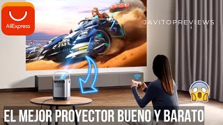 ⭐️😱¡EL MEJOR Proyector BUENO y BARATO de Aliexpress 2024✅ Cine en Casa y al Aire Libre 🎬🔥 [upl. by Enitsirk673]