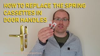 How To Replace The Spring Cassettes In Door Handles [upl. by Besnard]