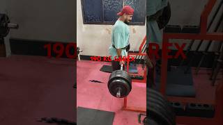 190 KG SAREX POWER 💪🏻 DEKHA RAHE HO motivation bodybulidinglifestyle fitness bodybuliding [upl. by Sheffield]