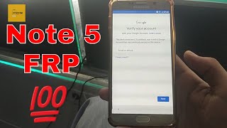 Samsung Note 5 FRP Bypass 70 Without PC  How To Remove Google Account Galaxy Note 5 Android 70 [upl. by Ledoux950]