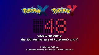 48 days to go before the 10th Anniversary of Pokémon X and Y North America [upl. by Airual448]