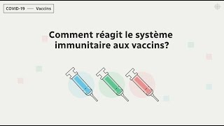 COVID19  Comment réagit le système immunitaire aux vaccins [upl. by Naiditch]