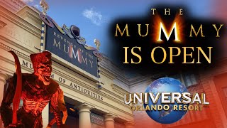 Revenge of the Mummy the ride reopening day  Universal studios Orlando 2022 [upl. by Nedmac868]