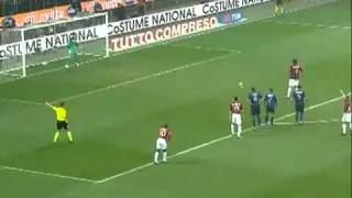 Ibrahimovic Penalty Goal Vs Inter Milan 10 14112010 [upl. by Ainevuol768]