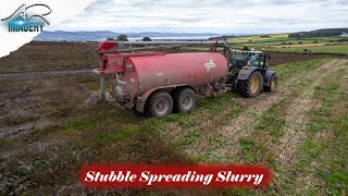 Slurry spreading onto stubbles [upl. by Salvucci458]