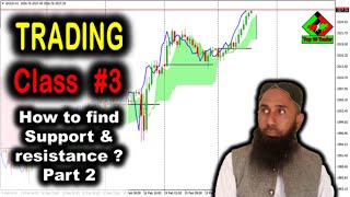 How to find Support amp Resistance Part 2  Trading Class 3  XAUUSD Technical Analysis top10trader [upl. by Yesnel]