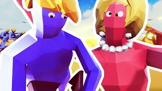 DONALD TRUMP vs HILLARY CLINTON  Totally Accurate Battle Simulator  Pungence [upl. by Gonagle]