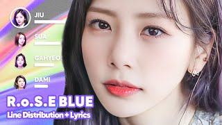 Dreamcatcher  RoSE BLUE Line Distribution  Lyrics Karaoke PATREON REQUESTED [upl. by Knute]