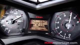 2015 Yamaha TMAX 530 acceleration 0170 kmh [upl. by Lanita]