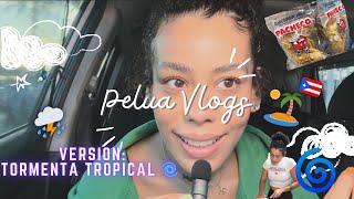 Pelua Vlogs Sobreviviendo Tormenta Tropical Ernesto En Puerto Rico 🌀⛈️ 🇵🇷 [upl. by Holtz436]