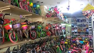 Vijay cycle mart at Lothukunta Secunderabad  wholesale bicycle shop in Hyderabad [upl. by Eatnhoj]