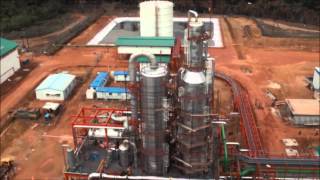 MAKENI Bio Ethanol Plant Construction with Biomass cogeneration in Sierra Leone [upl. by Emlynn]