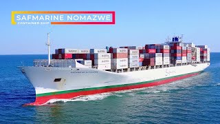 SAFMARINE NOMAZWE ⚓ Container Ship [upl. by Nochur]