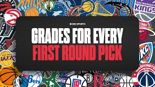 Grades for EVERY FirstRound Pick in 2024 NBA DRAFT  CBS Sports [upl. by Edmanda227]