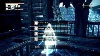 Bloodborne How to Get Where To Get Location Harrowed Gear Set Armor The Old Hunters DLC [upl. by Eirot917]