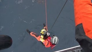 Coast Guard Alaska Rescue Line Breaks [upl. by Trisha232]