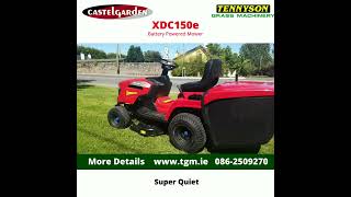 XDC150e Castelgarden Battery Rideon Lawnmower [upl. by Fairley]