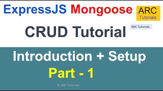 Express and Mongoose CRUD Tutorial  Part 1  Introduction and Setup [upl. by Adias]