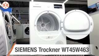 Siemens Trockner WT45W463  experten Angebot der Woche [upl. by Nayarb]