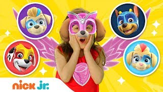 Mighty Twins Reveal amp Play Dress Up 🐶 With PAW Patrol  Jr Dress Up Ep 7  Nick Jr [upl. by Hobart254]