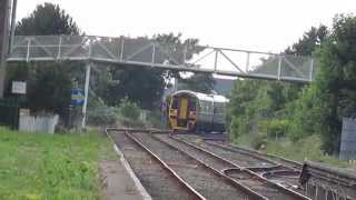 Trains at Barmouth July 2014 [upl. by Eremihc21]