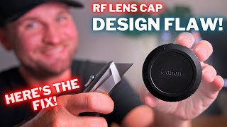 RF Lens Cap FIX End YOUR FRUSTRATION  The Ultimate Canon Hack [upl. by Ferreby532]