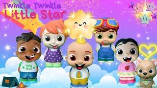 Twinkle Twinkle Little Star  CoComelon Toys Nursery Rhymes amp Kids Songs Storybookplaytime [upl. by Annairt405]