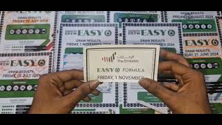 Emirates Draw 08112024 Easy 6 Emirates Draw Prediction Result 100 Fix winning balls [upl. by Aneehsat]