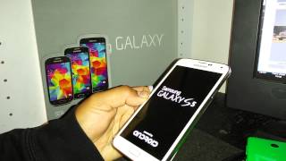 Samsung Galaxy s5 SMG900A ATampT Remove Lock Screen Hard Reset [upl. by Ydneh668]