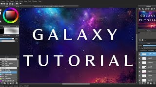 MediBang Galaxy Tutorial  Speedpaint [upl. by Amersham]