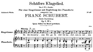 Schubert Schäfers Klagelied D121  Jan DeGaetani Gilbert Kalish 1975  Nonesuch H71320 [upl. by Tita]