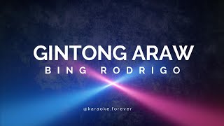 Gintong Araw  Bing Rodrigo  Karaoke [upl. by Mcspadden]