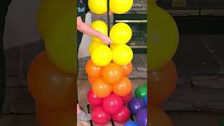 How To Quickly Attach Balloons To A Stand [upl. by Nailij]